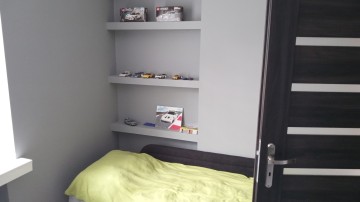 Atrakcyjne M3 na 1 piętrze zamienię na dom w okolicy Konina