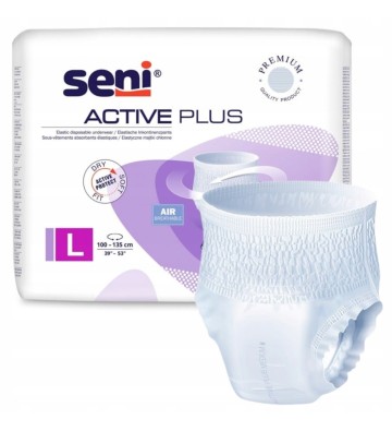 Majtki chłonne Seni Active Normal i Active Plus, rozmiar L