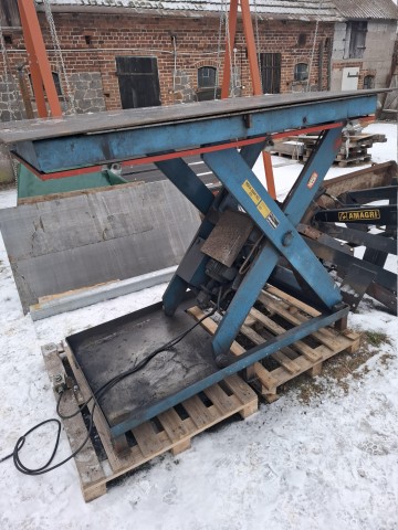 Podnośnik nożycowy hydrauliczny