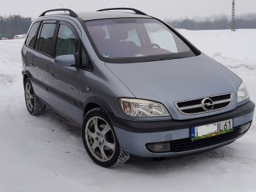 opel zafira 1.8 125 km benzyna 2004 r klimatronik doinwestow
