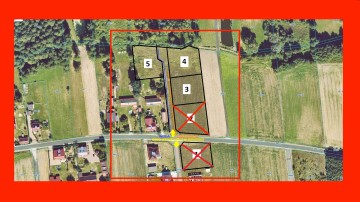 3 DZIAŁKI BUDOWLANE 8 KM OD KONINA NA SPRZEDAŻ !!!