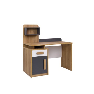 nowoczesne duże biurko z nadstawką