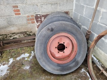 Koła do przyczepy D-47, D-46,D-732