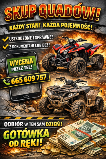 KUPIE QUADY - KAŻDY STAN !