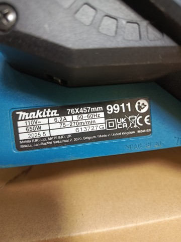 Szlifierka taśmowa Makita 110 v