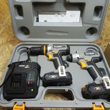 Wkrętarka i zakrętarka titan 18 v