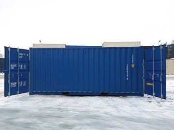 Kontenery 20'DD - otwierane na wylot