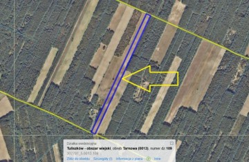 Na sprzedaż grunt rolny z możliwością zabudowy siedliskowej