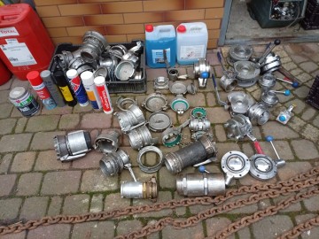 Sprzedam kołnierze, kryzy zawory redukcję