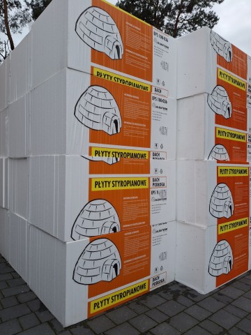STYROPIAN FASADOWY, PODŁOGOWY, FUNDAMENTOWY, XPS (STYRODUR)