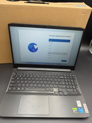 Lenovo Ideapad Gaming 3 15ihu6  Stan: bardzo dobry, zadbany,