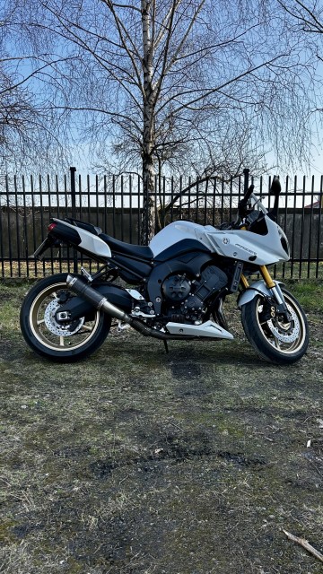YAMAHA FZ8 S - FAZER - ABS - Piękna biała perła