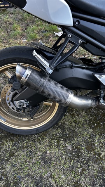 YAMAHA FZ8 S - FAZER - ABS - Piękna biała perła