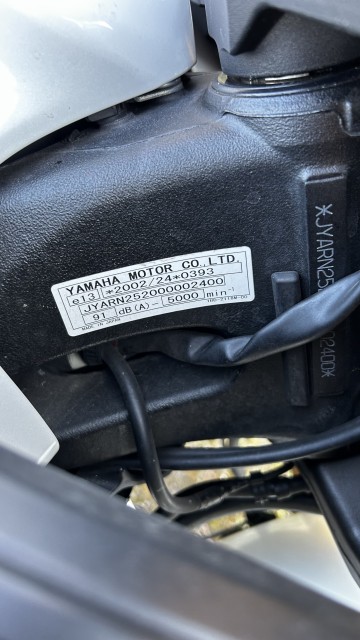 YAMAHA FZ8 S - FAZER - ABS - Piękna biała perła