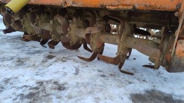 Glebogryzarka Agregat Howard 210 cm Z Siewnikiem