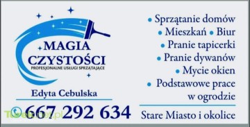 Magia Czystości Edyta Cebulska - Sprzątanie mieszkań i dom&oacute;w