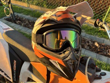 Cross KXD 125 cc + kask