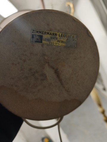 Antyczna Lampka nocna Zimmermann-Leuchte