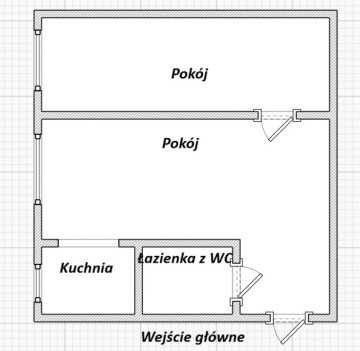 Na sprzedaż mieszkanie Konin ul. Tuwima - PARTER