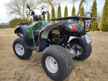 Quad zarejestrowany,opłacowy,Bardzo duzy,solidny