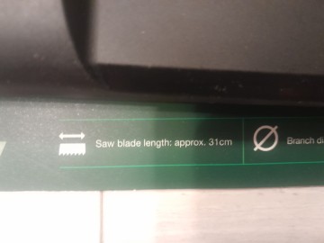 Piła do gałęzi, drewna 31cm. Nowa