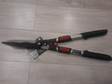 Nożyce do żywopłotu teleskopowe, długie. Nowe