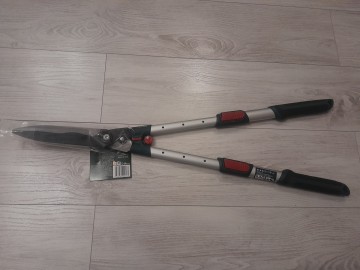 Nożyce do żywopłotu teleskopowe, długie. Nowe