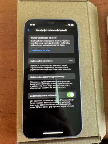 iPhone 12 mini fioletowy 64GB bardzo ładny gratis słuchawki