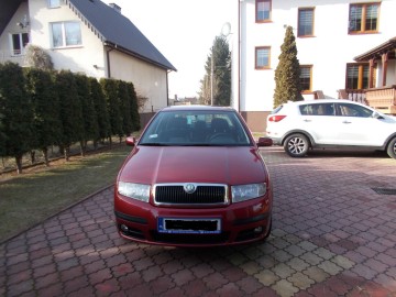 SKODA FABIA 1,2 benz. 2007 r. 4 drzwi KLIMATYZACJA zarejest.