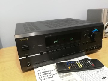 Amplituner ONKYO TX-SR674 ! Jubileuszowy Model  Optyk Pilot