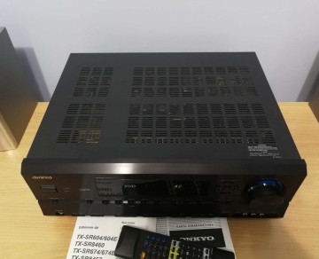 Amplituner ONKYO TX-SR674 ! Jubileuszowy Model  Optyk Pilot