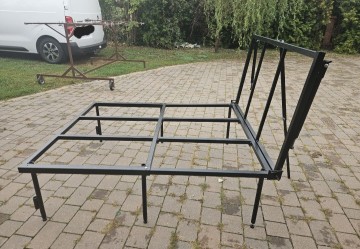 Łóżko do busa / stelaż metalowy / zabudowa kampervan