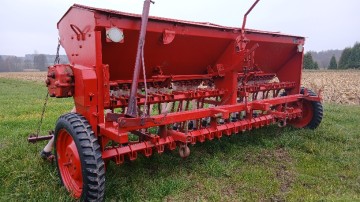 Siewnik Poznaniak 3m 1989r Docisk, Duża Skrzynia Zasypowa