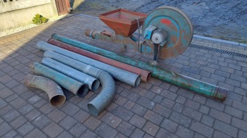 Dmuchawa Do Zboża Niemiecka Komplet Rur