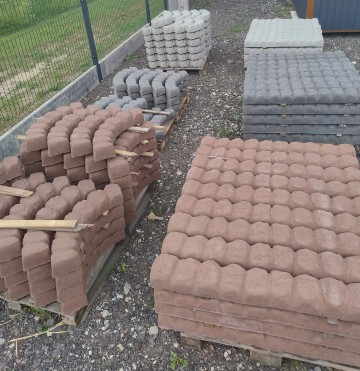 krawężnik ozdobny, obrzeża, opornik, grys, kamienie