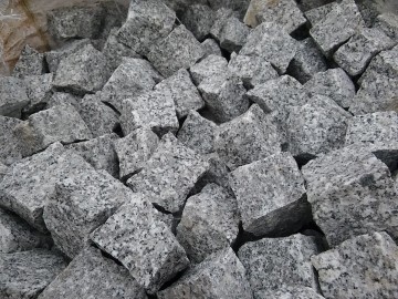 kostka granitowa, obrzeża, kamień