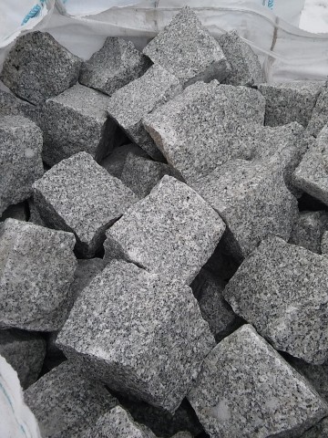 kostka granitowa, obrzeża, kamień