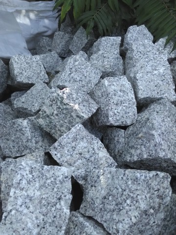 kostka granitowa, obrzeża, kamień