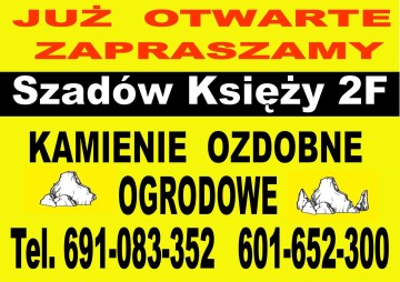 Kamienie ozdobne, grys, otoczaki, głazy, kora sosnowa