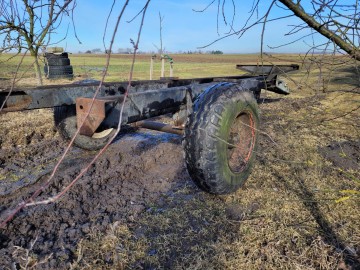 Podwozie pod przyczepę