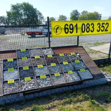 biały kamień, kamienie ozdobne, grys, otoczaki