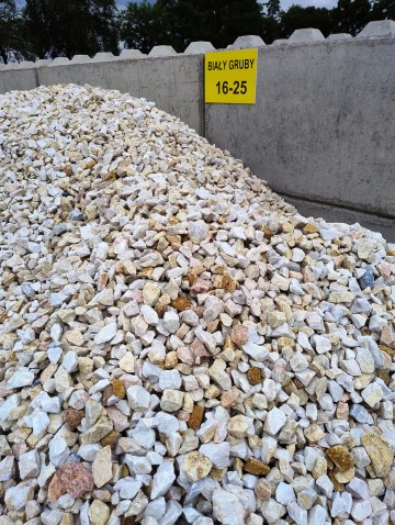 biały kamień, kamienie ozdobne, grys, otoczaki