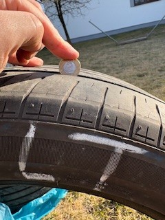 Opony używane BRIDGESTON TURANZA 215/50R17 91V