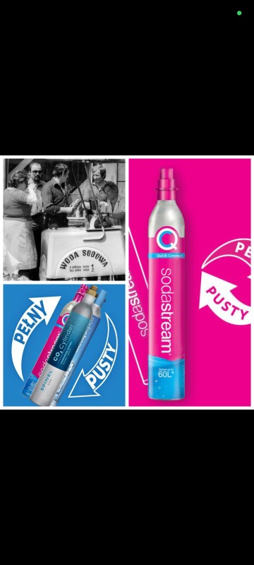 Gaz CO2 wymiana naboji/cylindrów