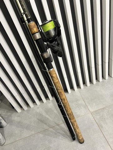 Wędka Mikado X-Plode 350 do 120 + kołowrotek Okuma AK 5000