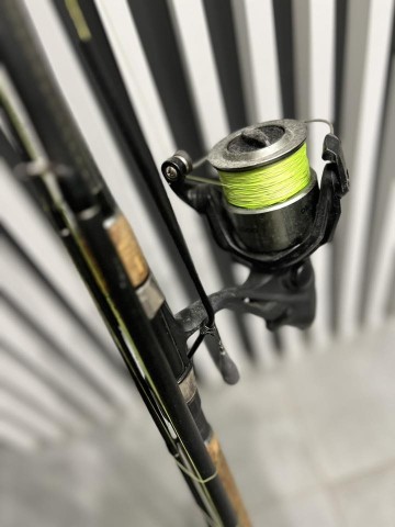 Wędka Mikado X-Plode 350 do 120 + kołowrotek Okuma AK 5000