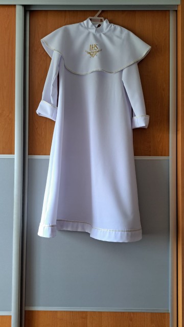 Alba komunijna na dziewczynkę + buty - stan perfekcyjny