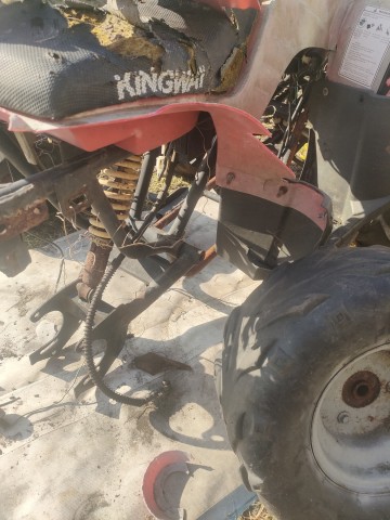 Quad Keeway pozostałości