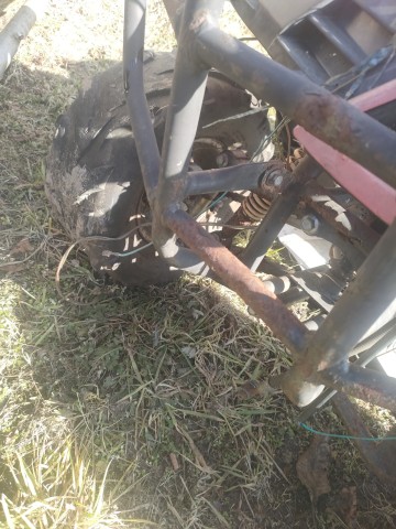 Quad Keeway pozostałości