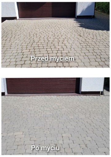 mycie kostki brukowej, tarasów, powierzchni betonowych